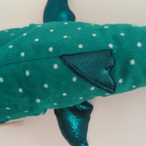 Destiny Shark From Finding Dory Ty Disney Sparkle Beanie Buddy Nwt Plush - Picture 8 of 8